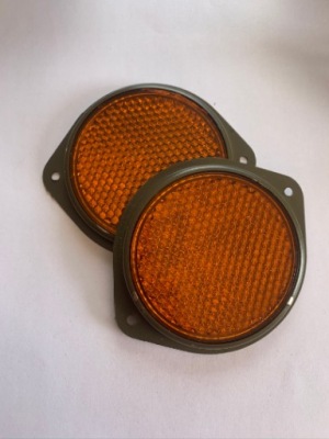 Отражатель оранжевый uaz gaz ził traktor star фото №1
