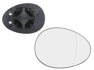 Mini one ii cooper r56 вкладиш з підігрівом асферичний pr фото №1