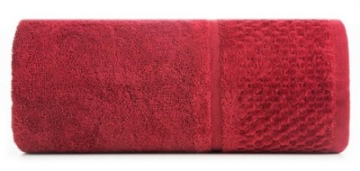 Ręcznik 30x50 czerwony 550g/m2 frotte