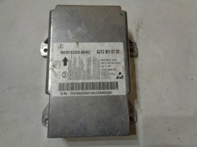Блок управления датчик подушка безопасности w212 a2129010700 фото №1