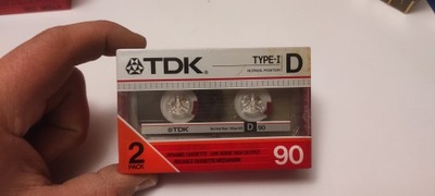 2pack TDK D90 1985 NOS (2 kasety) D 90 #139