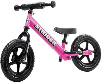 Rowerek biegowy Strider 12 SPORT Różowy Pink