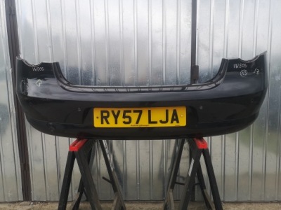 Бампер задняя задний vw eos pdc 05-10 фото №1