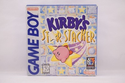 Kirby's Star Stacker Nintendo Game Boy Classic NOA