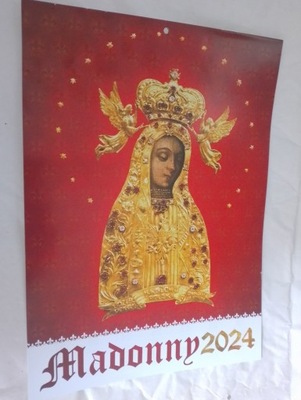 KALENDARZ ŚCIENNY 2024 - Madonny