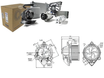 Nissens повітродувка citroen berlingo xsara zx peugeot фото №1