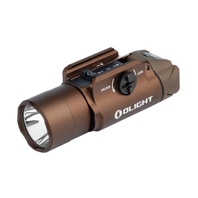 Latarka na broń Olight PL Turbo Valkyrie Desert Tan - 800 lumenów