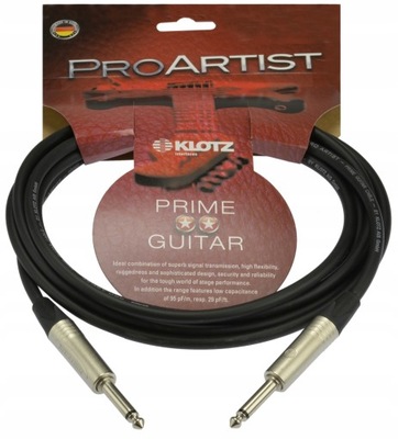 KLOTZ PRO Kabel gitarowy JACK MONO do gitary 6m