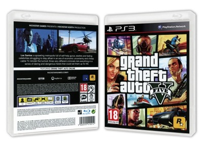 GRAND THEFT AUTO V GTA 5 NOWA PS3