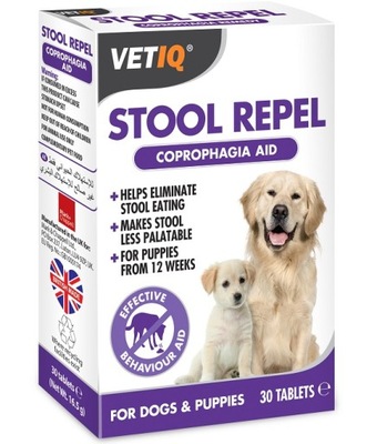 VetiQ Stool Repel Preparat przeciw koprofagi 30tab