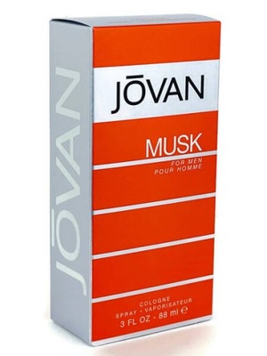 Jovan Musk For Men 88ml Edc Męska Woda Kolońska Spray 100%