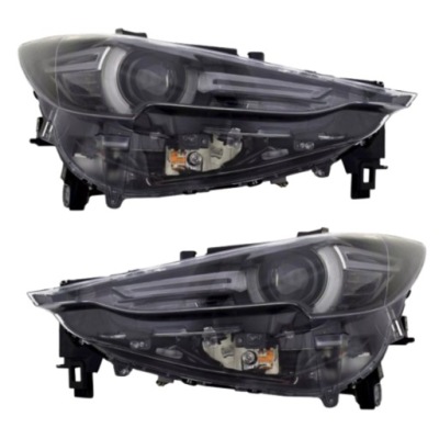 Фары full led перед левая+ правый  14pin mazda cx-5 2017 2018 2019 2020 2021 фото №1