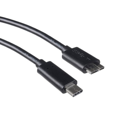 Kabel USB Micro B - Type-C 3.0, Maclean MCTV-845 5Gbps, 1m