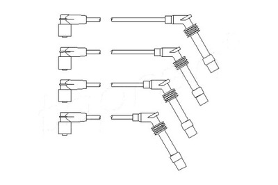 Topran набір трубопровід запалювання opel astra f, фото №1