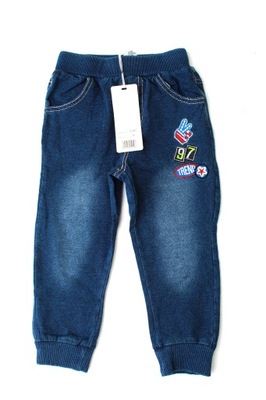 SMILE GIRL Spodnie jeans NOWE r. 2 lata 98 cm