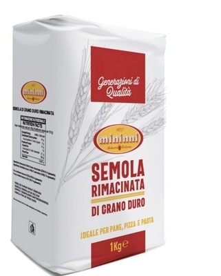 Mąka semolina Rimacinata Di Grano Duro 1kg Mininni