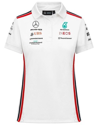 Koszulka polo damska Mercedes AMG F1 2023 r.XS