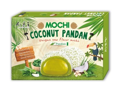 Mochi Coconut Pandan o smaku pandanu 180 g