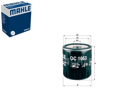 MAHLE FILTRO ACEITES FORD LAND ROVER  
