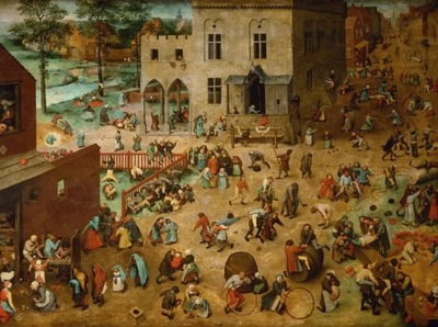 Pieter Bruegel: Gry dla dzieci, 1560