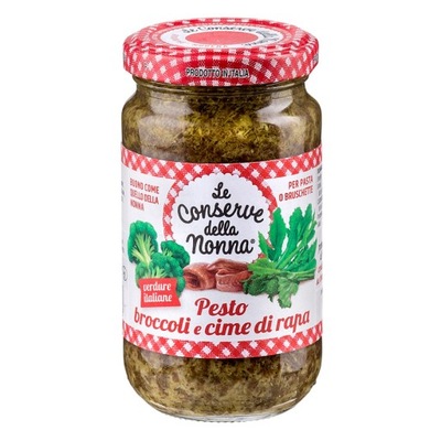 Pesto z brokułów Broccoli e Cime di Rapa 190g - Conserve della Nonna