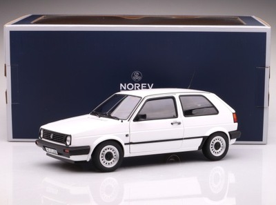 Volkswagen Golf 2 CL - 1988, white Norev 1:18