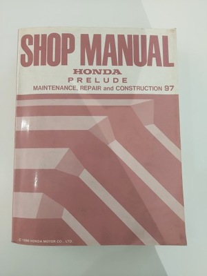 MANUAL DE MANTENIMIENTO HONDA PRELUDE DE 1997 R !!!!  