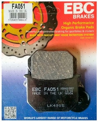 EBC FA051 KH51 SUZUKI GN250 GS450 GSX400 GSX250 