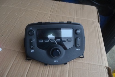 TOYOTA AYGO II 2 14-18 CITROEN C1 RADIO 86120-0H040