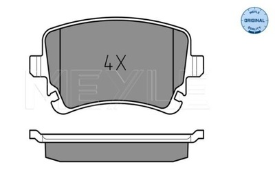 ZAPATAS HAM. VW T. T5 03-/A4/A6/A8 04- SIN SENSOR 0252332617 MEYLE  