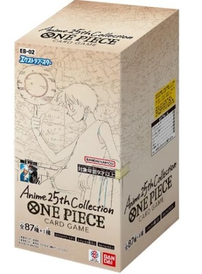 Zestaw kart One Piece CG EB02 Anime 25th Collection Booster