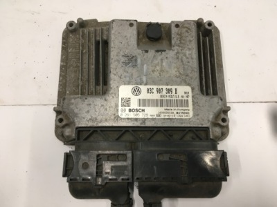 Бортовий комп'ютер двигуна vw golf vi 1.4 tsi 03c907309b фото №1