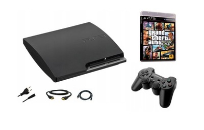 Konsola Sony Playstation 3 Slim 250 GB + GTA 5 PL