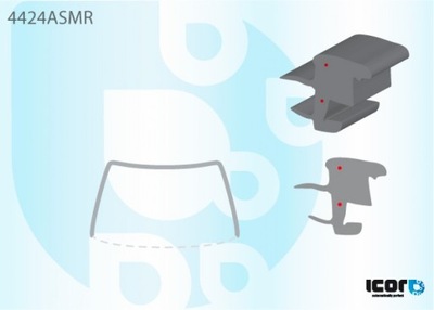 Прокладка do kia sportage ii 04-10 прокладка фото №1