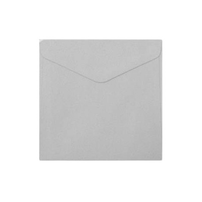 Koperty ozdobne kwadratowe, kolorowe koperty 160x160 mm, Pearl srebrny 150g