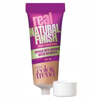 AVON COLOR TREND REAL NATURAL FINISH NATURAL BEIGE