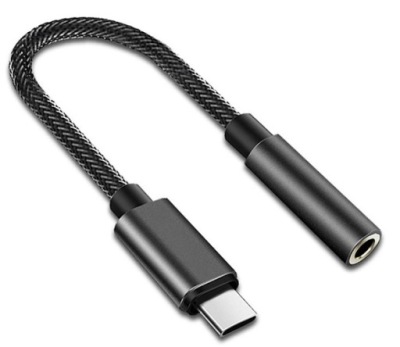 ADAPTER USB-C DO GNIAZDA MINI JACK 3,5mm DAC