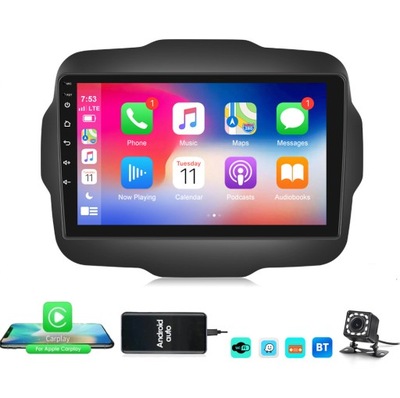 RADIO NAVEGACIÓN GPS JEEP RENEGADE 2016-20 CARPLAY  