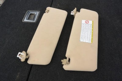 Козырёк защита солнцезащитная левая правая kpl lexus gs iii mk3 фото №1