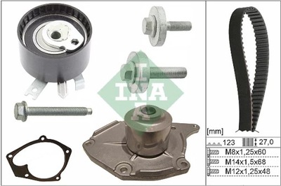 INA 530019731 КОМПЛЕКТ ГРМ НАСОС