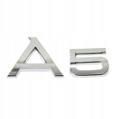 NOWY ORYGINALNY NAPIS EMBLEMAT ~A5~ AUDI OD ASO