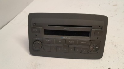 Fiat panda ii lift радіо заводський cd mp3 7646386316 фото №1