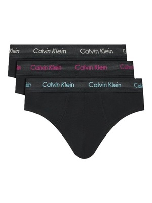 CALVIN KLEIN BRIEF - SLIPY MĘSKIE 3 PACK CZARNY XS