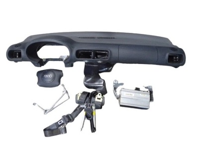 A3 8l приборная панель консоль приборная датчик подушка безопасности ремни комплект фото №1