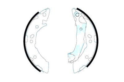 Samko 87710 набор колодка тормозных фото №1