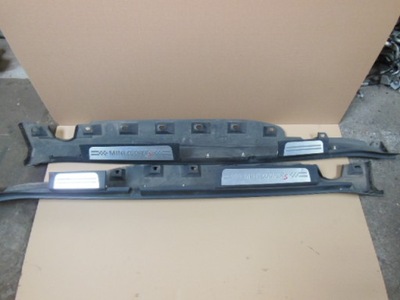 Накладки порогові mini countryman s права ліва фото №1