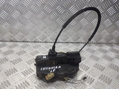 Замок двері центральний лівий перед opel insignia a6pin фото №1