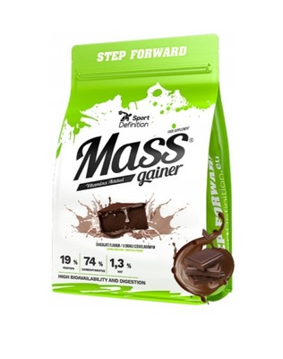 SPORT DEFINITION MASS GAINER 1KG NA MASĘ MIEŚNIOWĄ