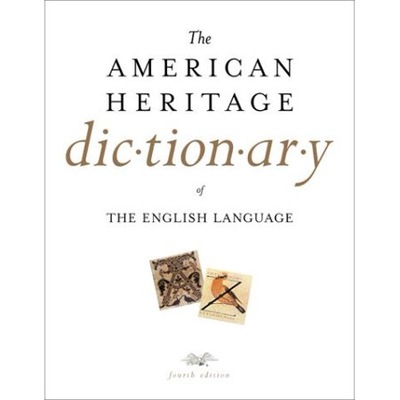 THE AMERICAN HERITAGE DICTIONARY OF THE ENGLISH