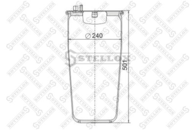 Подушка пневматическая man tga фото №1